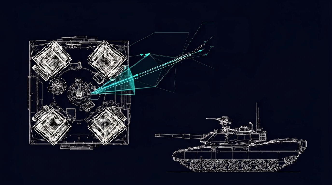 Trophy APS RPG intercept schematic