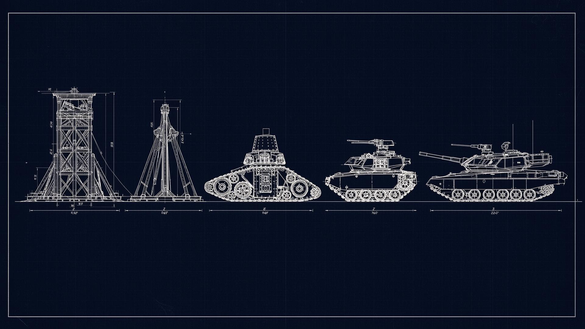 Evolution of war machines — from siege tower to main battle tank